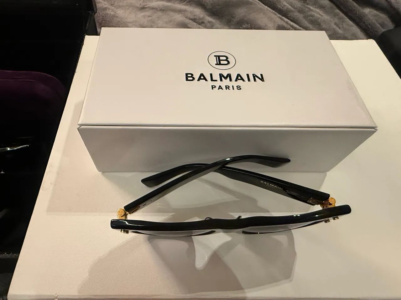 Óculos Balmain Paris Original Completo Caixa Certificado Luxo - Foto 5