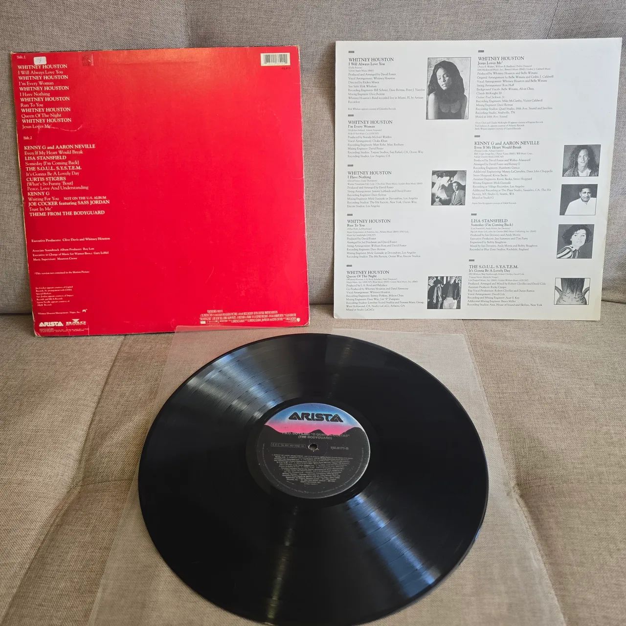 LP Vinil O Guarda-Costas Whitney Houston - Foto 2