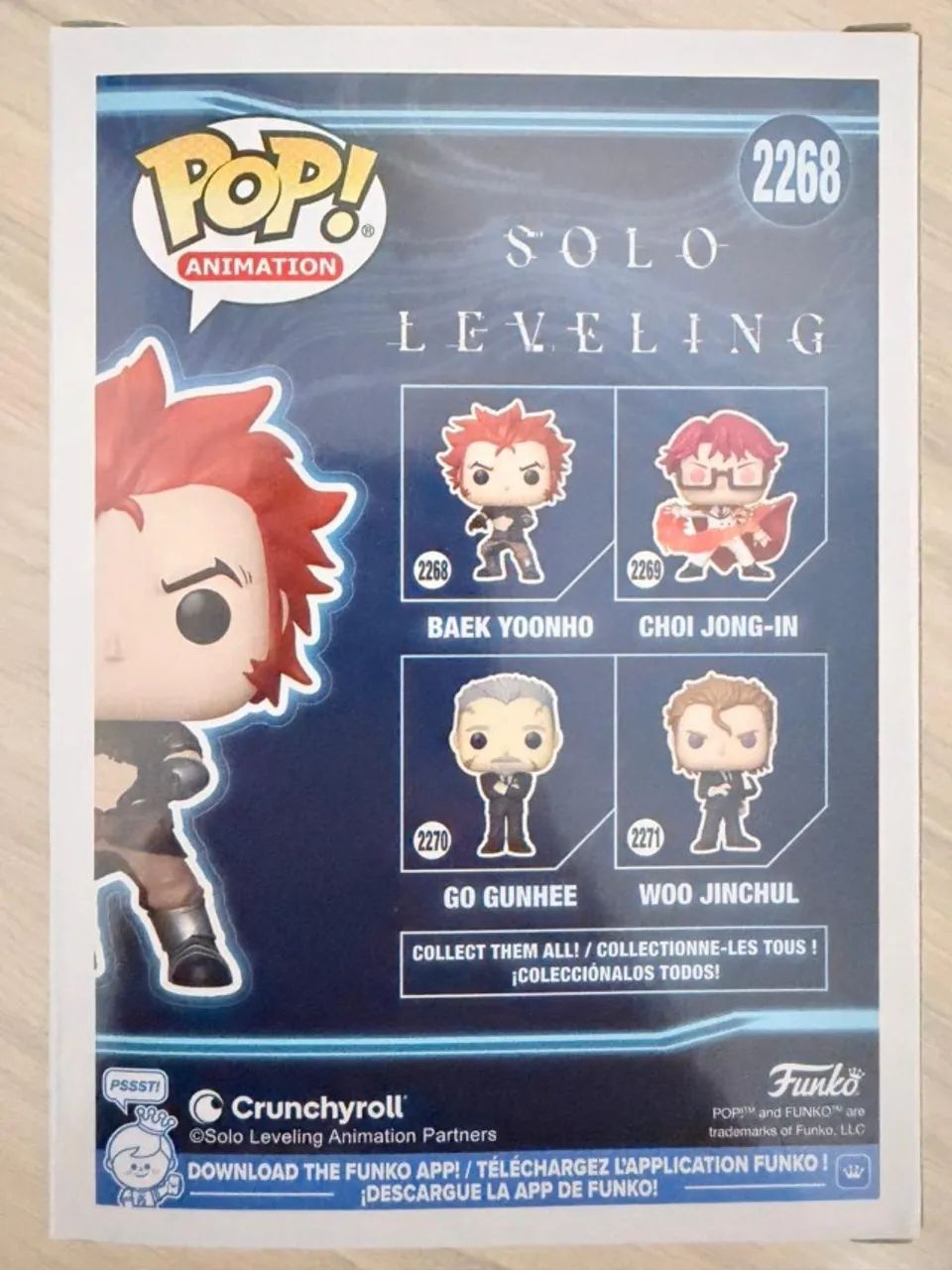 Funko Pop Solo Leveling Baek Yoonho 2268 - Foto 3