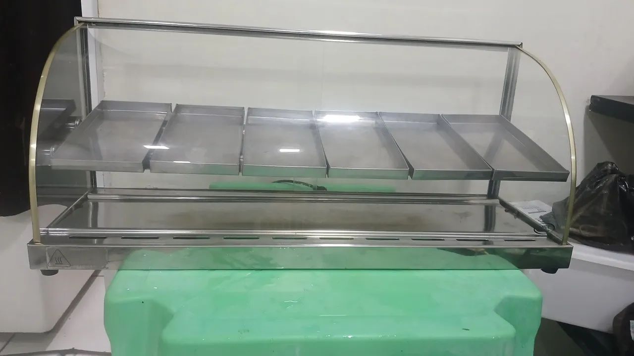 Estufa/vitrine quente de salgados  - Foto 2