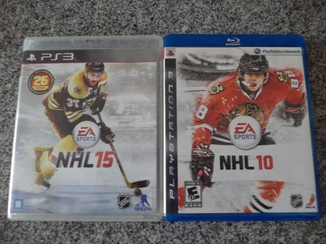 Kit 2 jogos NHL para PS3