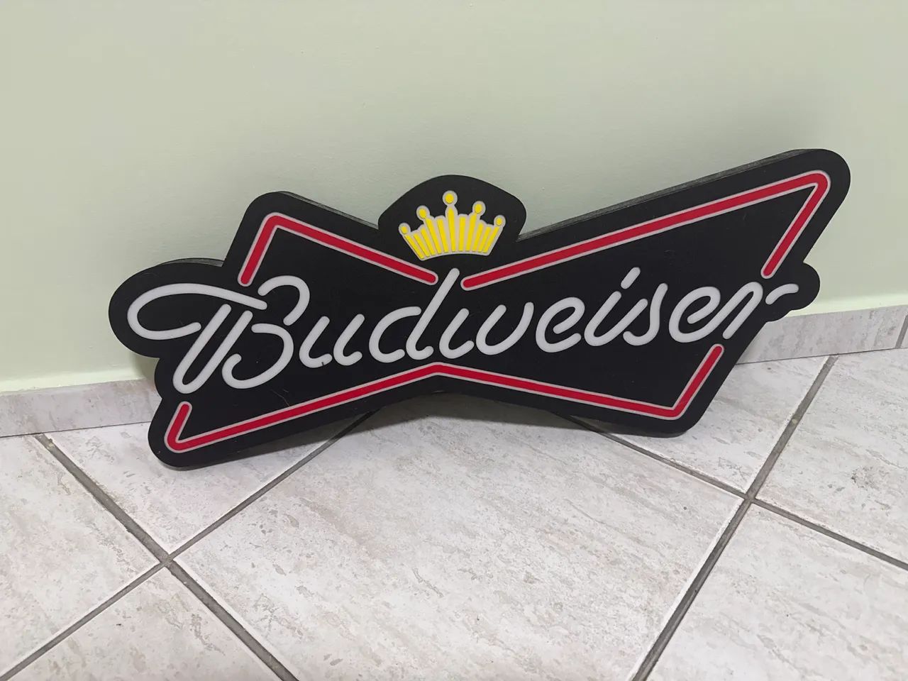 Letreiro Budweiser 