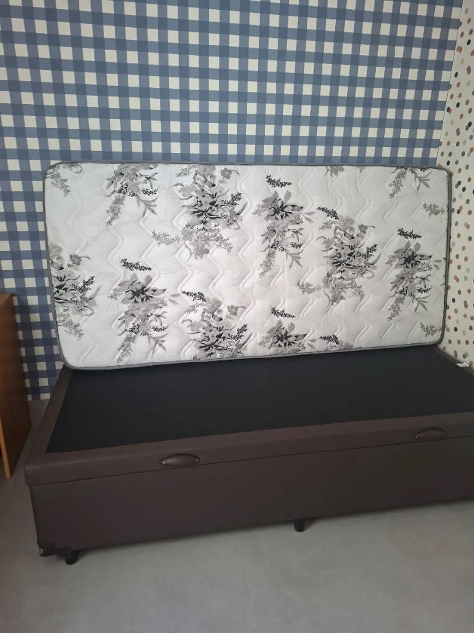 Cama box com colchão NOVA- sem uso - Foto 2
