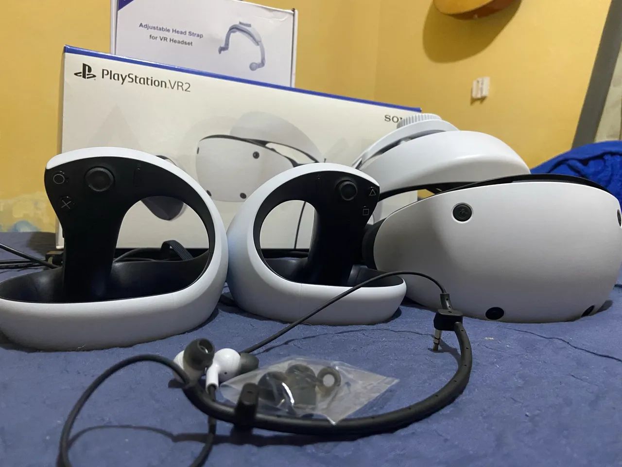 Óculos de realidade virtual PS5 com suporte  - Foto 4