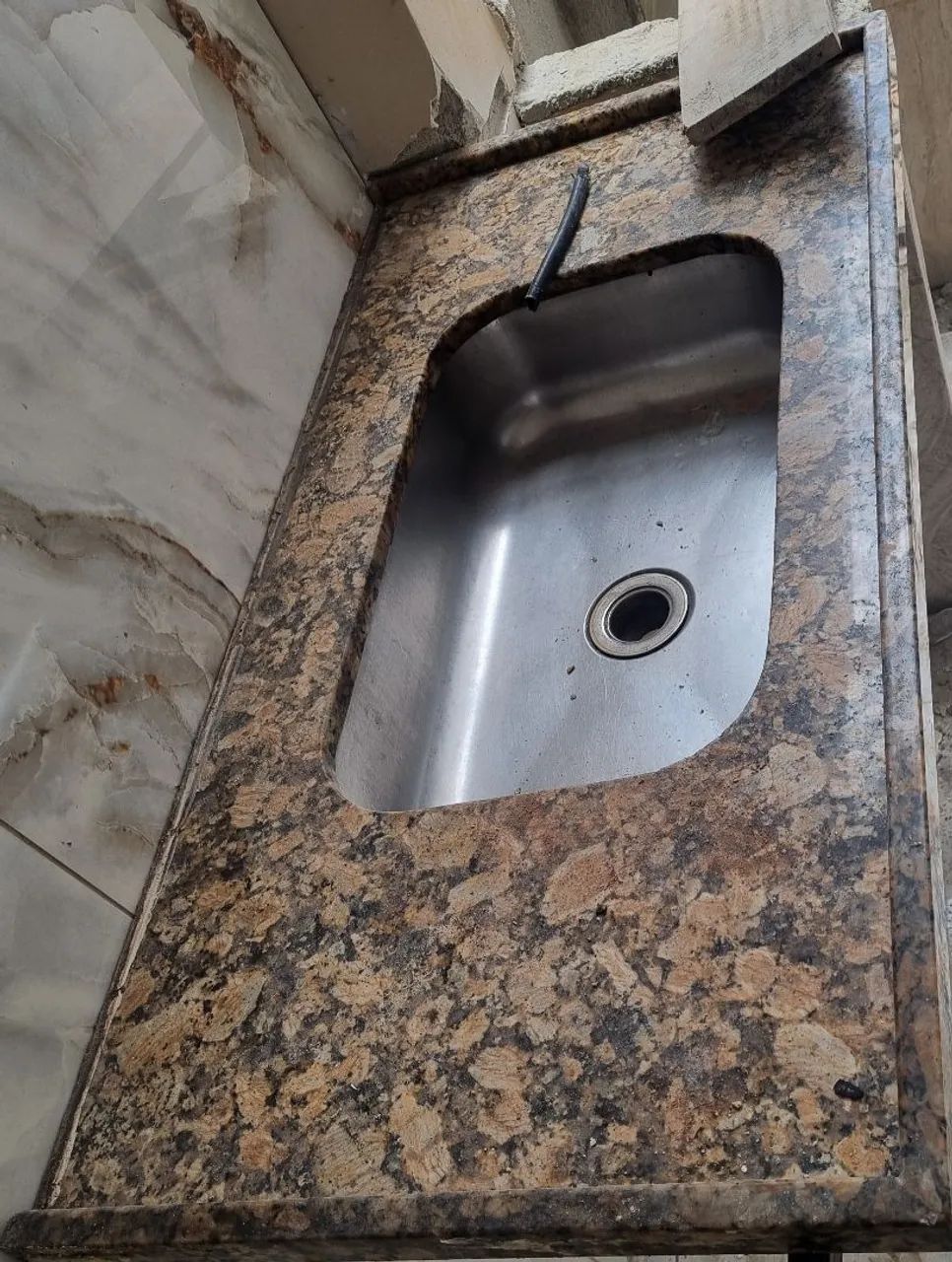 Pia granito e bancadas