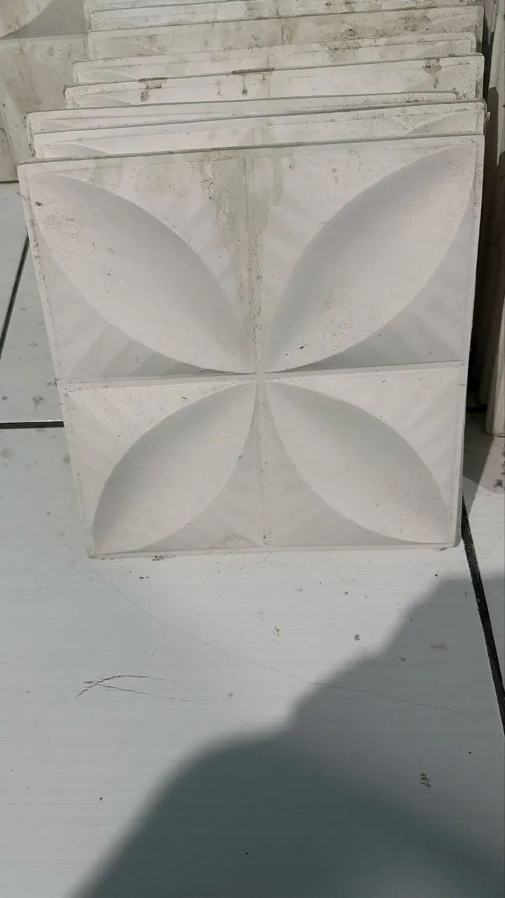 30 Placas de Gesso decorativa 3D 