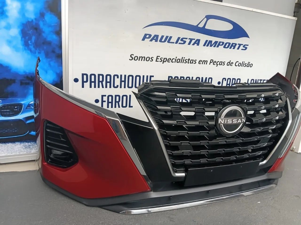 Parachoque Dianteiro Kicks 2022 2023 2024 ( Genuino - Peças para