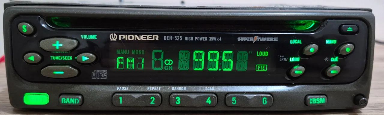 CD Player Pioneer DEH 525 Bluetooth  - Foto 3