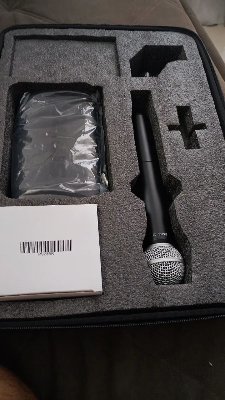 Microfone shure sm58 original - Microfones e Gravadores - Santa