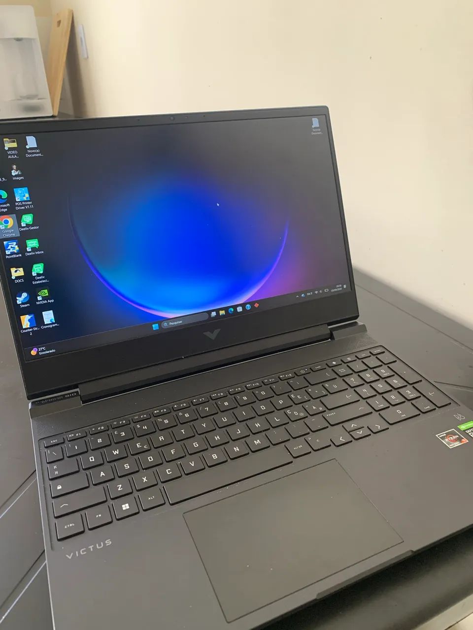 Notebook Victus AMD Ryzem 5 NVidia GeForce RTX