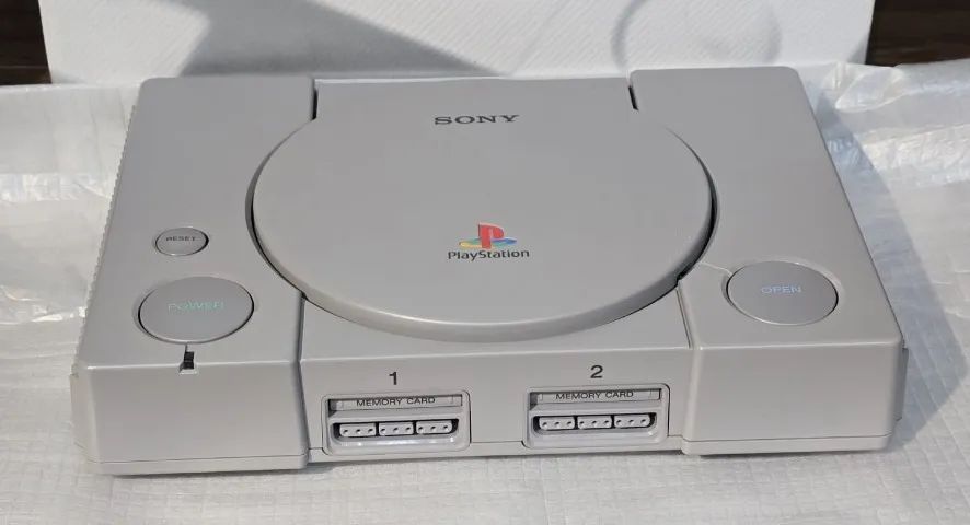 Console PS1 Fat SCPH 5500 Completo Japonês