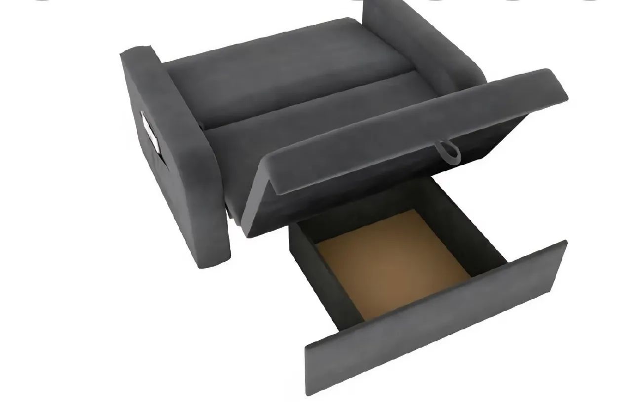 Vende-se - Sofá-cama 140cm com Baú  - Foto 3