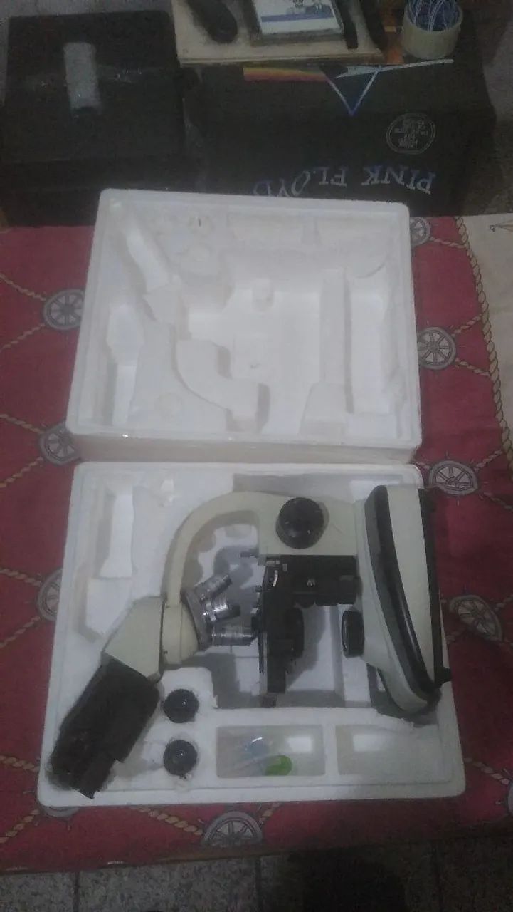 Microscópio funciona perfeitamente  - Foto 3