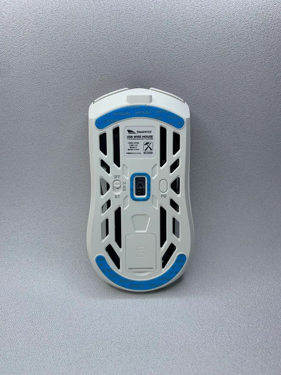 Mouse Gamer Smailwolf RS8 Branco - Novo - Foto 2
