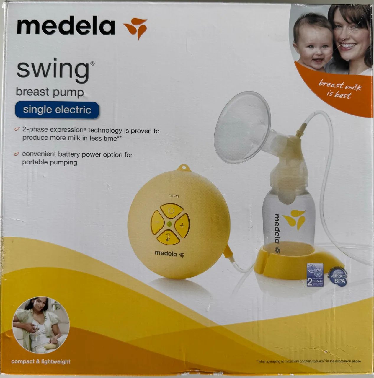 Bomba extratora de leite Medela  - Foto 2