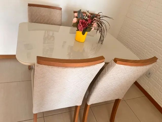 MESA DE JANTAR 4 CADEIRAS - Foto 4