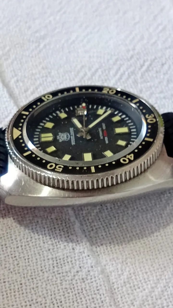 LÍNDO  RELÓGIO STEELDIVE  MODELO SD 1970  . !!! - Foto 5