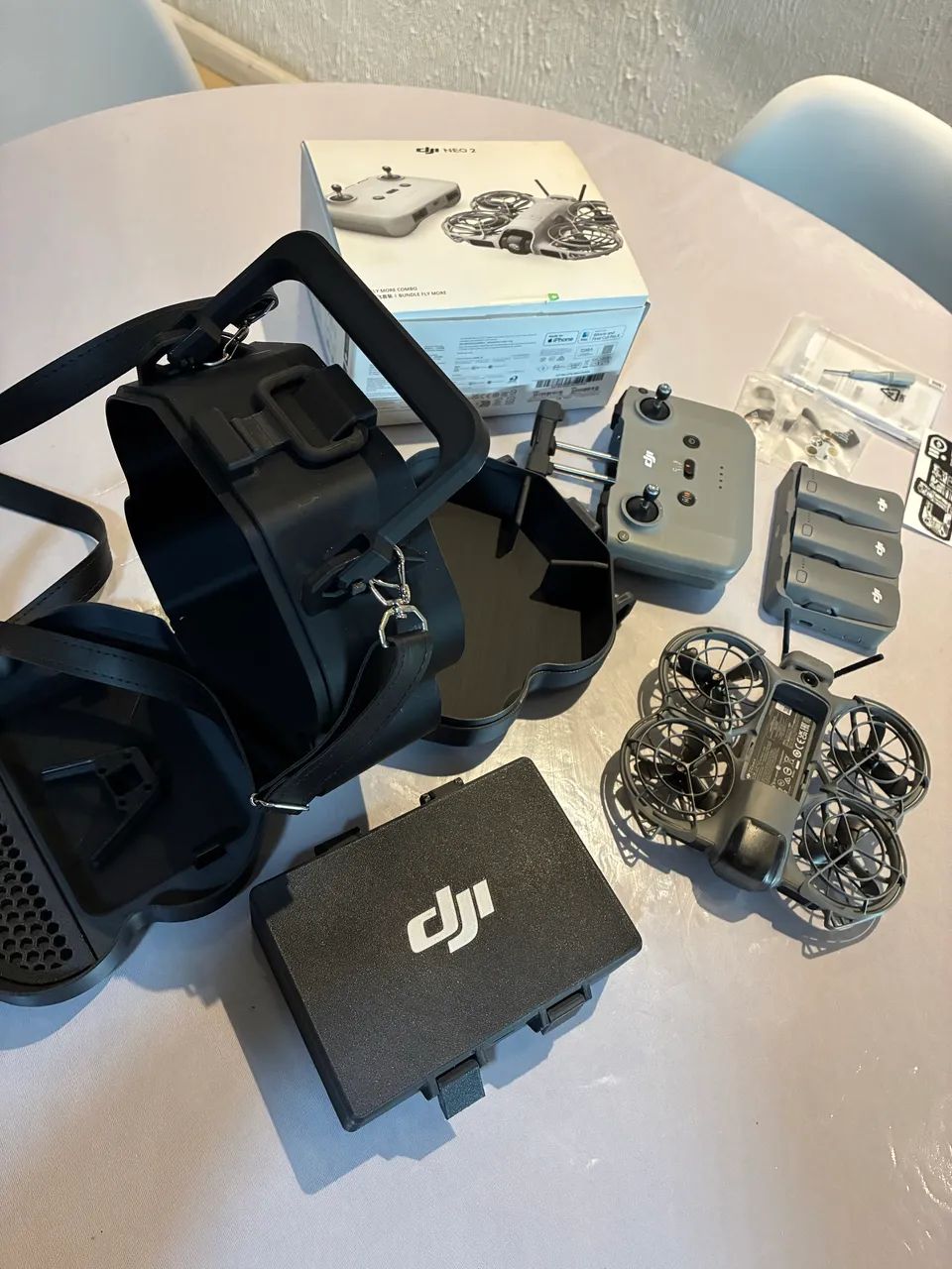 DJI Neo 2 Fly More Combo + 3 Baterias + Controle RC-N3 + Case Rígida 