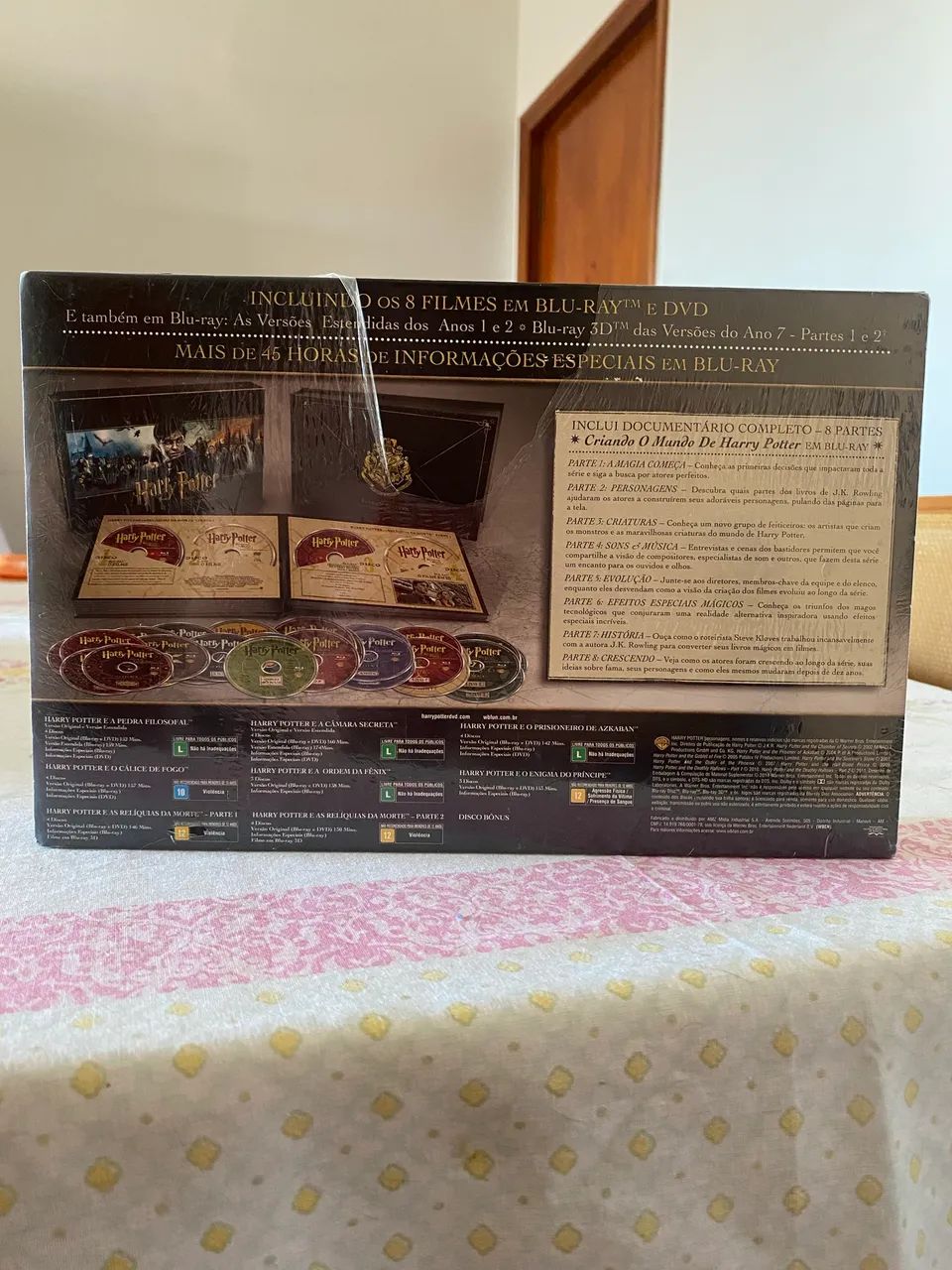 Box em Bluray Hogwarts Collection  - Foto 2