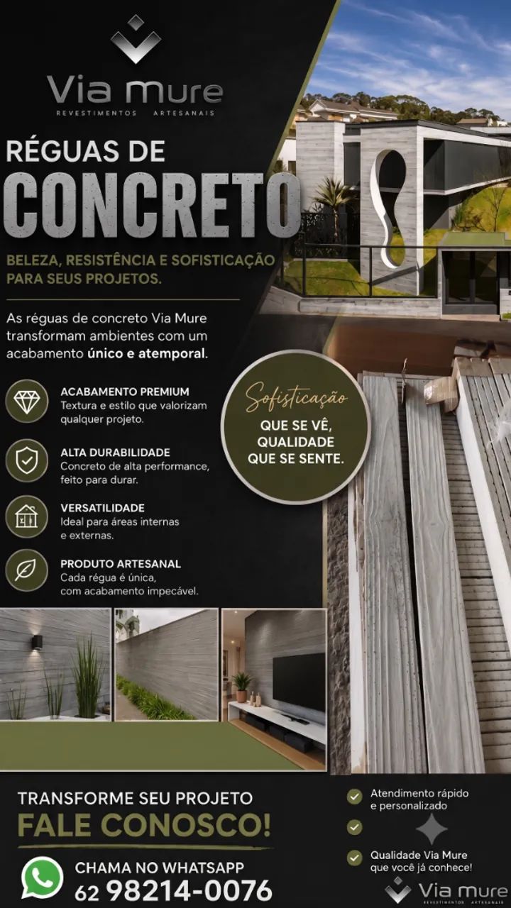 RIPA DE CONCRETO APARENTE M² - Foto 3