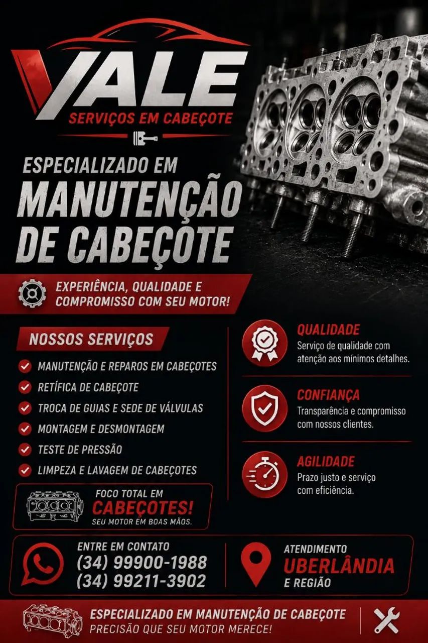 Manutenção de Cabeçote em Geral 