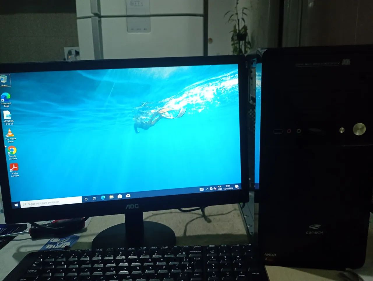 CPU + MONITOR 