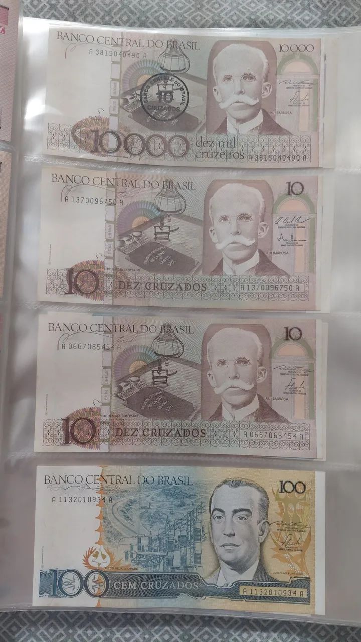 Coleção de cedulas nacionais antigas - Foto 5