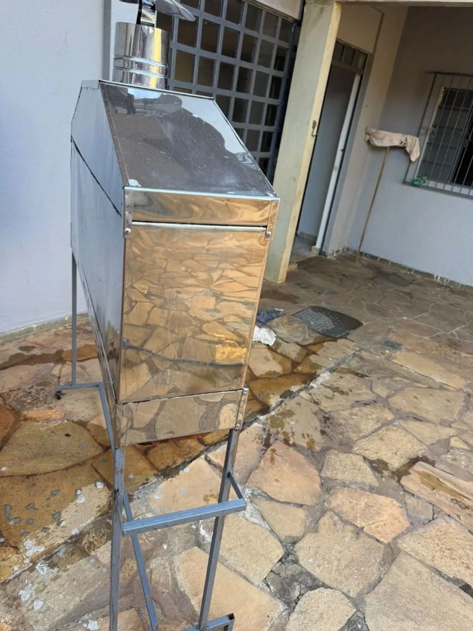 Vendendo churrasqueira de inox - Foto 5