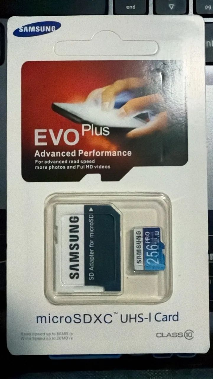 MicroSD Samsung EVO Plus 256 GB