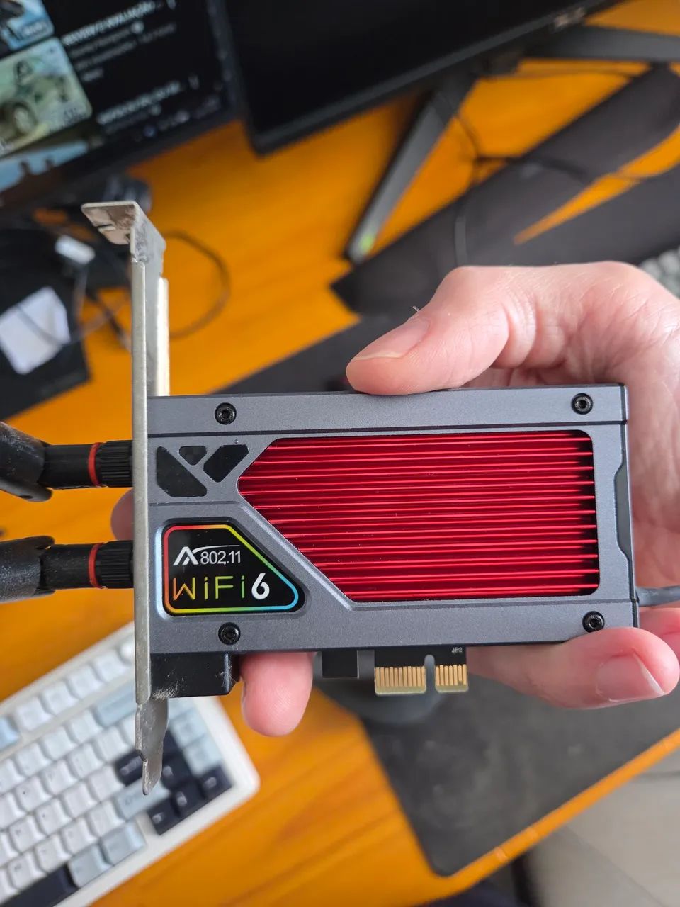 Placa Wi-Fi Bluetooth Gamer Intel