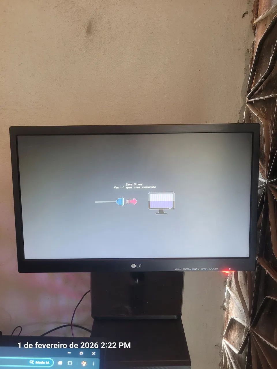 Monitor 20 polegadas