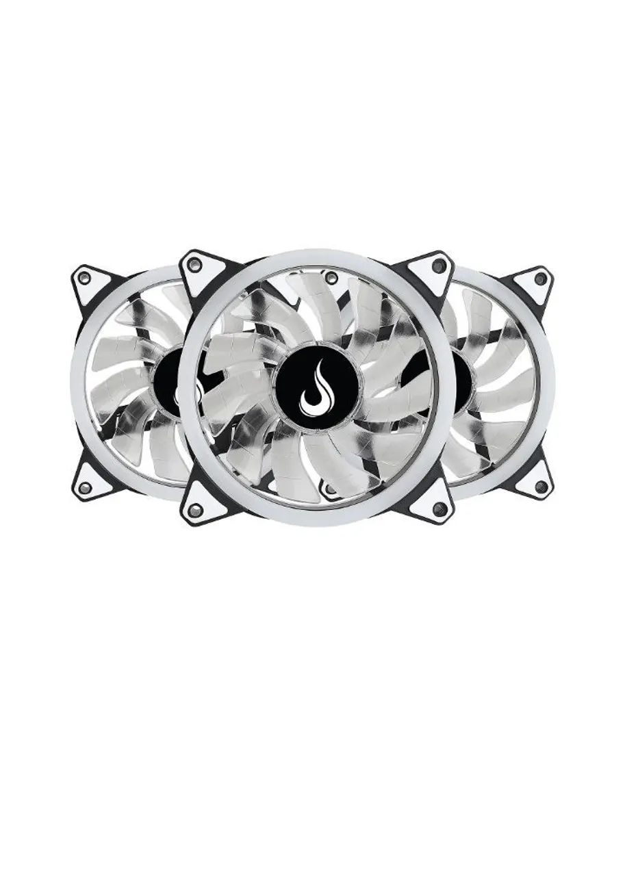 Kit C/ 3 Ventoinhas Rise Mode Energy 120mm ARGB - Foto 4