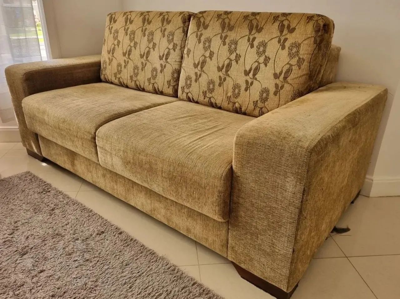 Sofá fixo+ Estante + Armário  - Foto 4