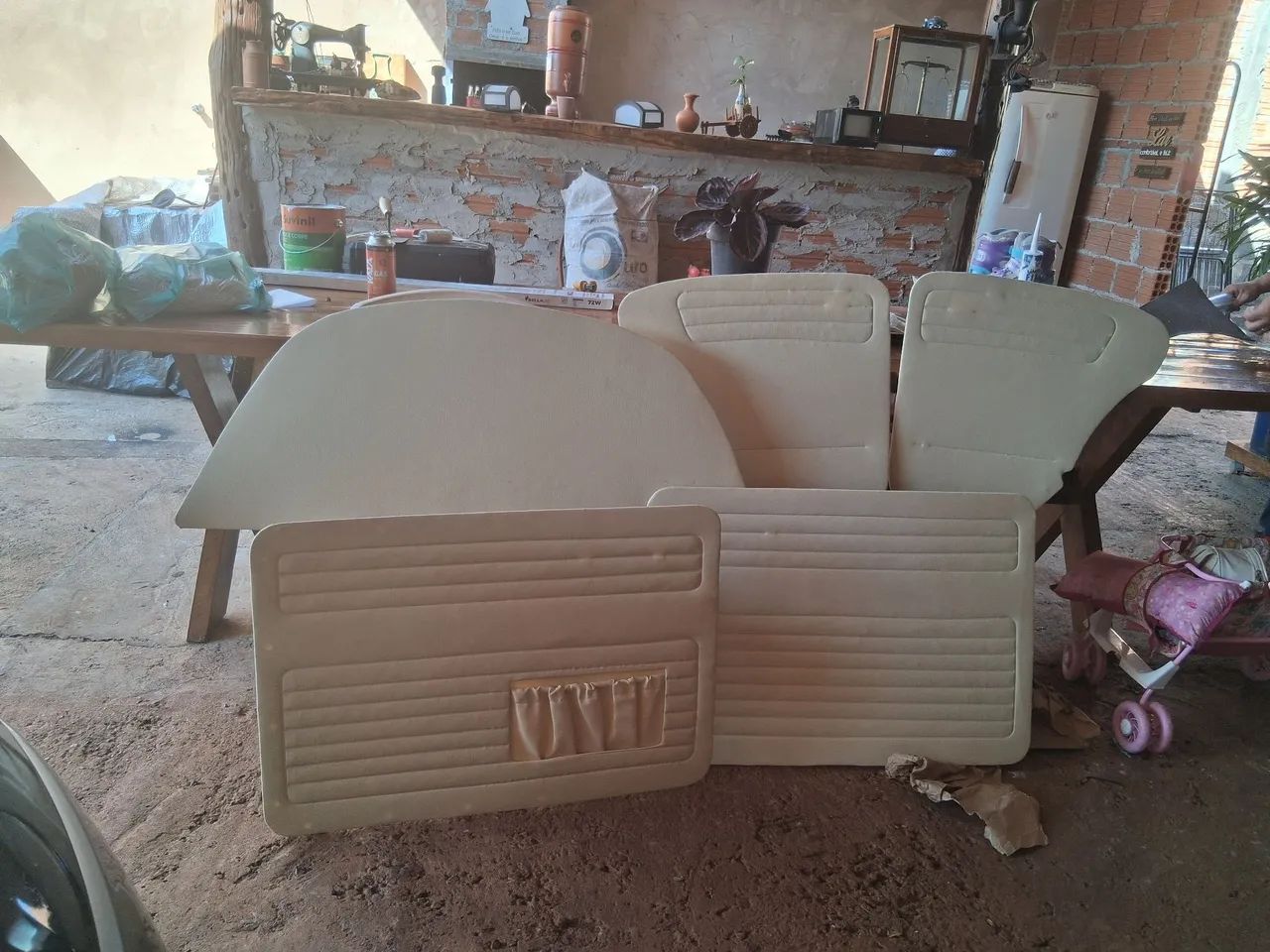Tapa de forro para fusca