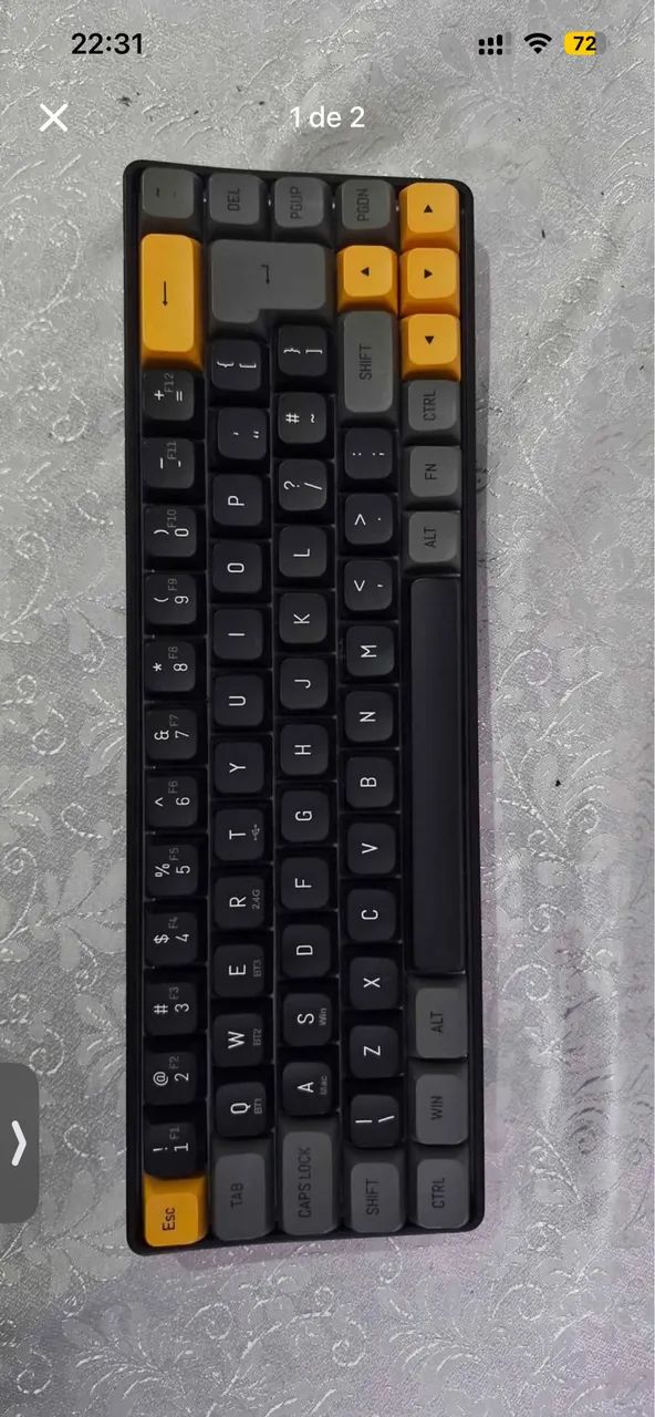 Teclado mecânico e mause  - Foto 2