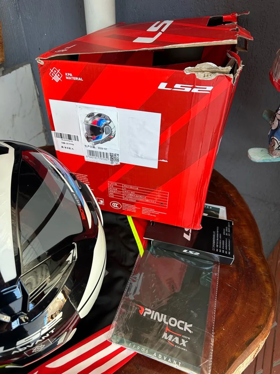 Vendo capacete ls2 advant Sport n58 sem detalhes e uso - Esportes