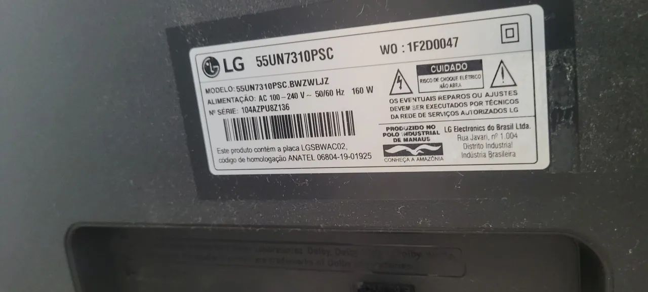 TV LG 55 Polegadas - Em Perfeito Estado C/ Controle Magic - Foto 4