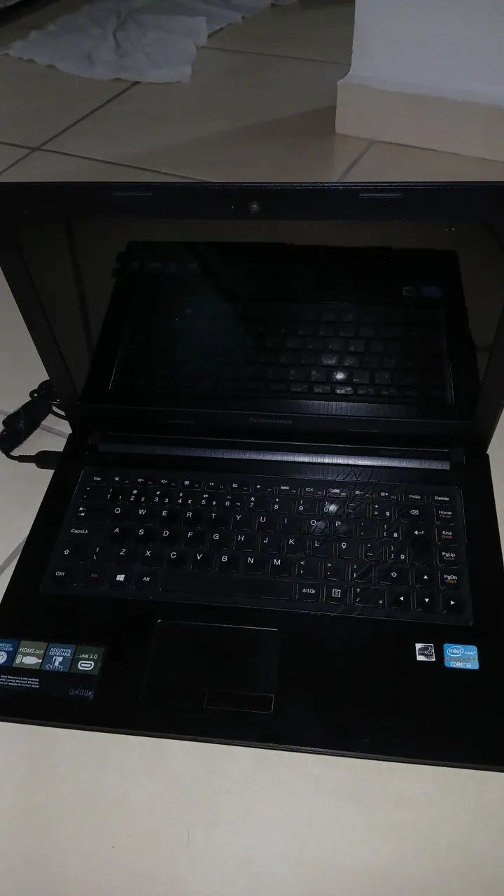 Vendo notebook lenovo G400s com Display Quebrado - Foto 5
