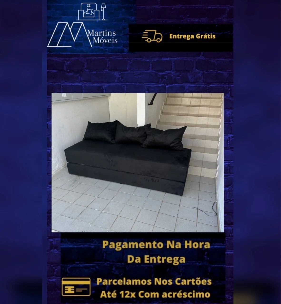 GRANDE PROMOÇÃO*SOFÁ BICAMA ENTREGA GRÁTIS ACEITA CARTÃO  - Foto 3