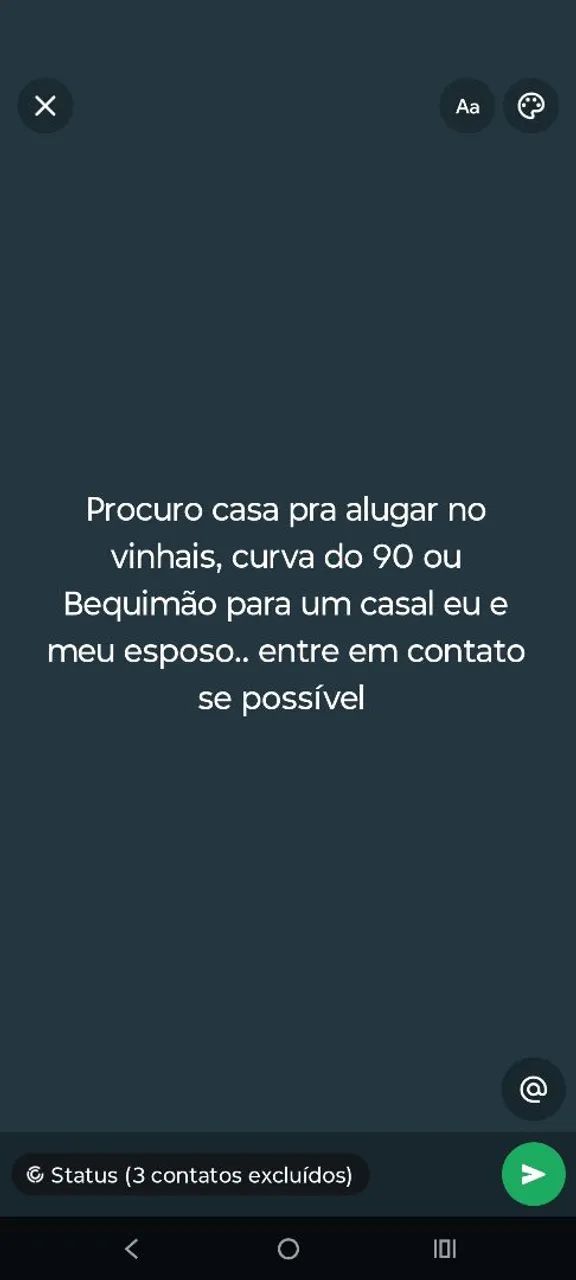 Casa pra alugar no vinhais 