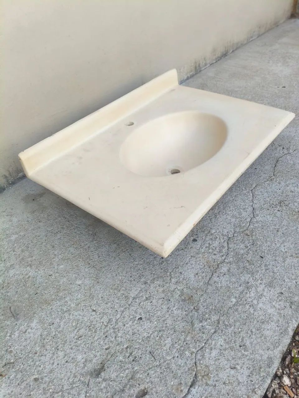 Cuba de pia de pedra 