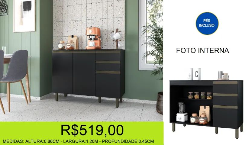 balcão - cozinha - multiuso - compre hoje e receba em até 72 horas  - Foto 3