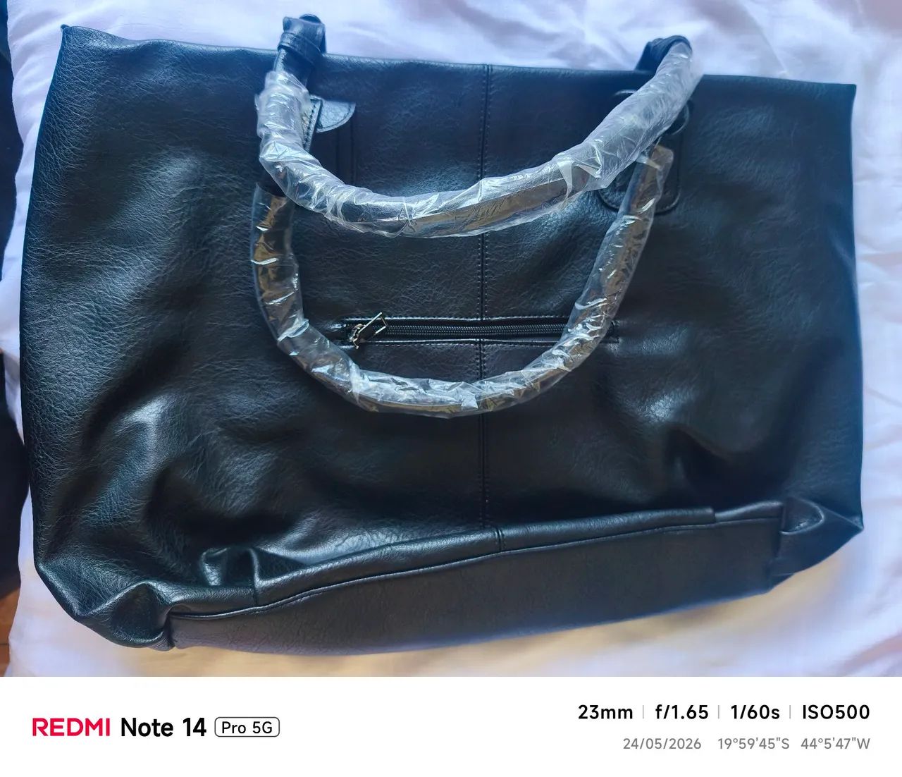 Bolsa de couro feminina CYC MODA.  - Foto 2