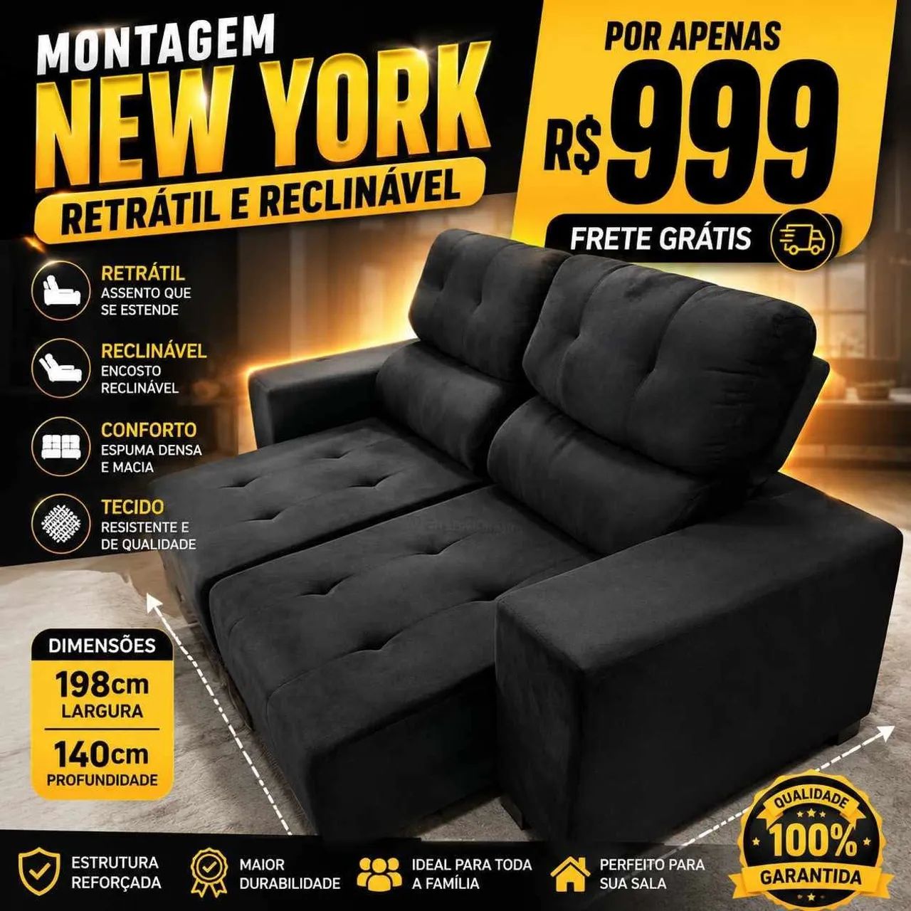 ESTOFADOS DIRETO DE FÁBRICA! Modelos a Partir De R$ 800,00! - Foto 4