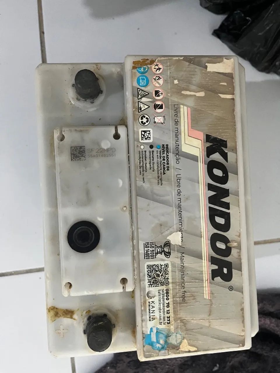 Bateria 60a - Usada mas funcionando - Foto 3