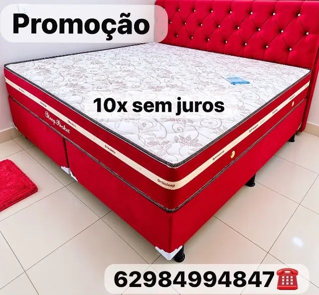 Cama super king novo 