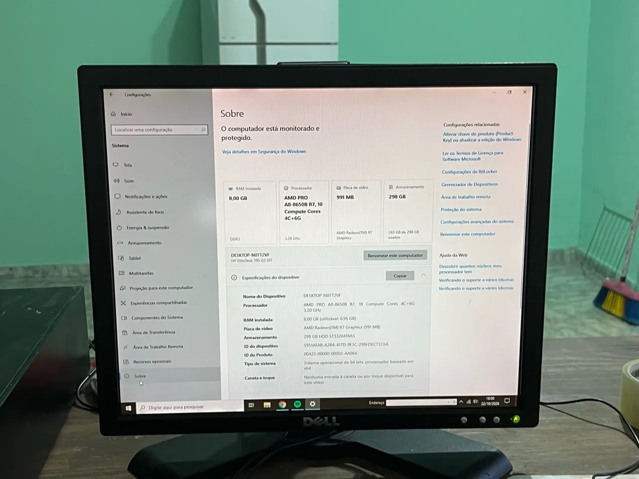 Vende-se pc de mesa completo pra estudos e uso normal  - Foto 2