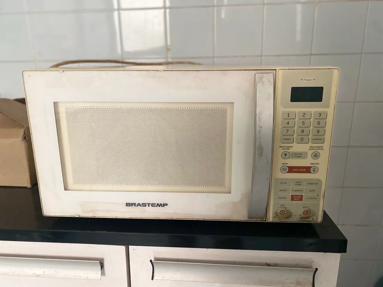Vendo microondas queimado 