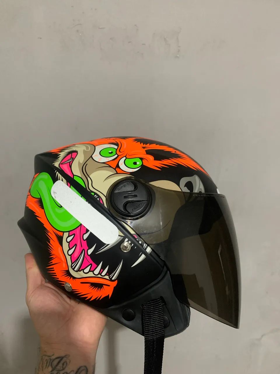 Capacete pro tork aberto  - Foto 4