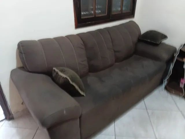 sofa jogo perfeito estado  - Foto 3